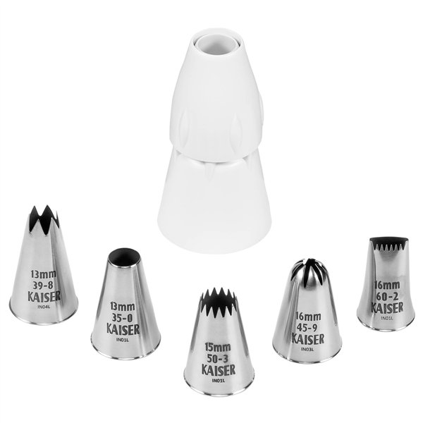 KAISER Profi set pasticceria sac a poche di 7 pz.