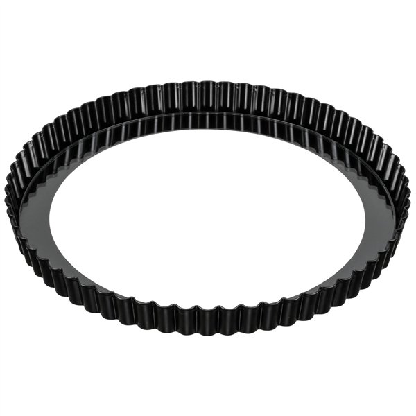 KAISER Inspiration teglia quiche 28 cm con fondo in vetro remov.