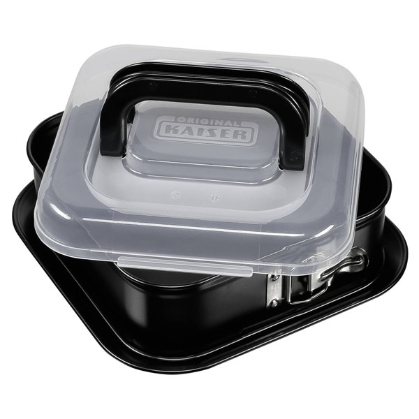 KAISER Inspiration teglia aprib. quadrata 24 x 24 cm con campana