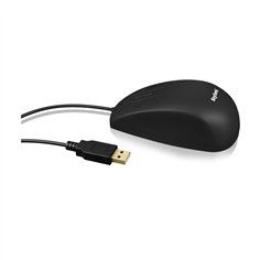 KeySonic KSM-5030M-B mouse nero resistente all'acqua