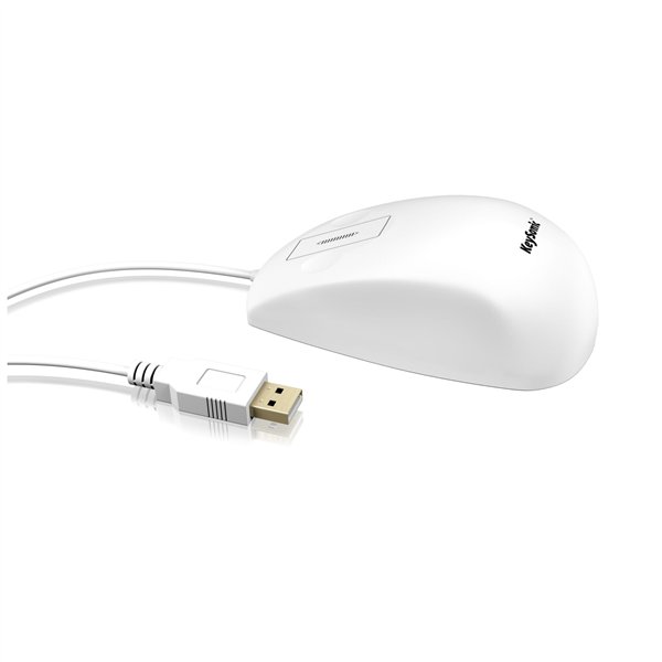 KeySonic KSM-5030M-W mouse bianco resistente a. acqua