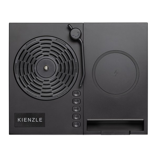 KIENZLE Alarm Clock w.Bluetooth Speaker and Wireless Charger