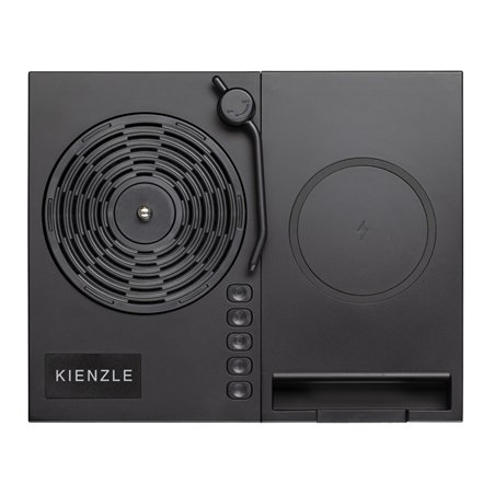 KIENZLE Alarm Clock w.Bluetooth Speaker and Wireless Charger