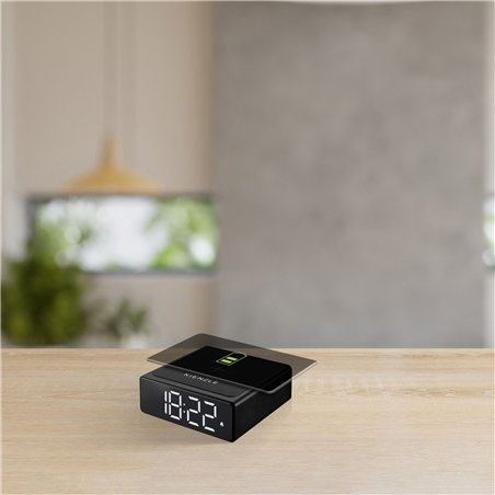KIENZLE sveglia digitale con stazione ricarica wireless