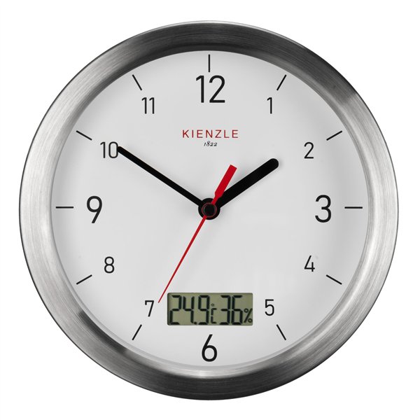 KIENZLE DCF Radio-Controlled Clock Bathroom