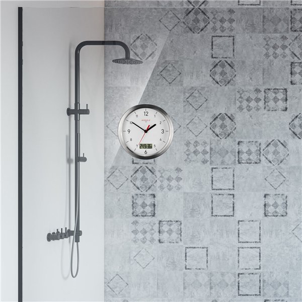 KIENZLE DCF Radio-Controlled Clock Bathroom