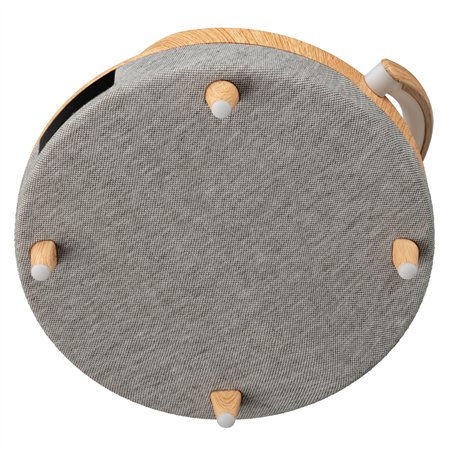 KIENZLE LED Alarm Clock w. Blue- tooth Speaker + Wireless Charger