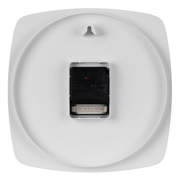 KIENZLE DCF Radio-Controlled Wall Clock Modern 24.8 cm white