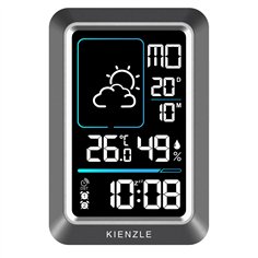 KIENZLE DCF Radio-Controlled Weather Station Compact