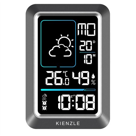 KIENZLE DCF Radio-Controlled Weather Station Compact