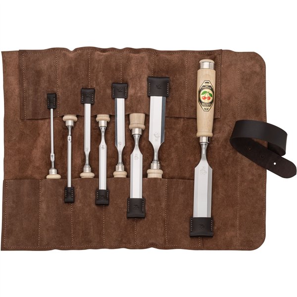 Kirschen set scalpelli 8 pz. custodia 4-6-10-12-16-20-26-30