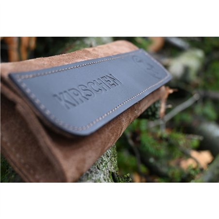 Kirschen Set of carving knives Velourleather bag