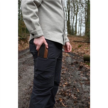 Kirschen Set of carving knives Velourleather bag