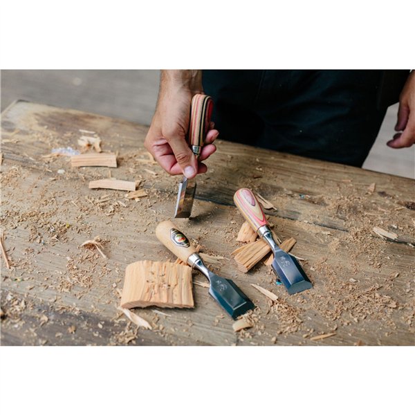 Kirschen W.I.N.A.C. Kurzbeitel Lederholster, 35 mm