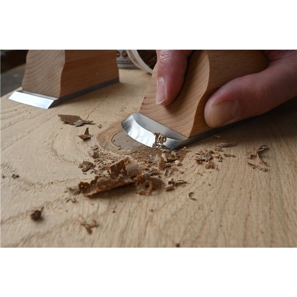 Kirschen Handhobel Flatfix 95x50x4,5 mm rund