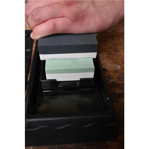 Kirschen Schleif- und Abrichtset Körnung 120/360