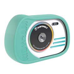 Kidywolf fotocamera e videocamera turchese 2