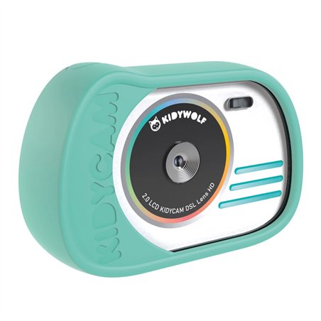 Kidywolf fotocamera e videocamera turchese