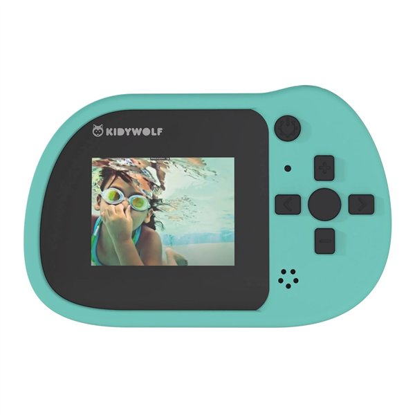 Kidywolf fotocamera e videocamera turchese