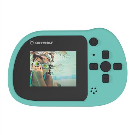 Kidywolf fotocamera e videocamera turchese