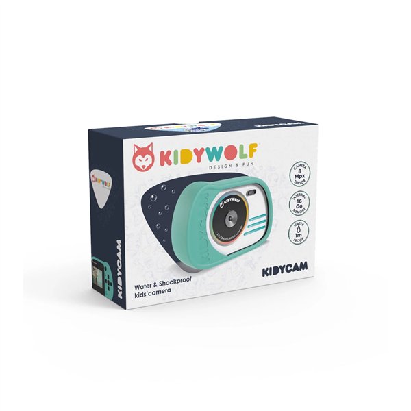 Kidywolf fotocamera e videocamera turchese