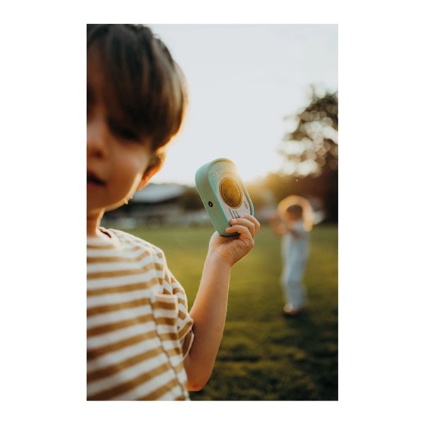 Kidywolf fotocamera e videocamera turchese