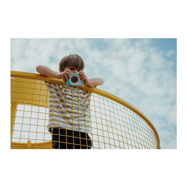 Kidywolf fotocamera e videocamera turchese