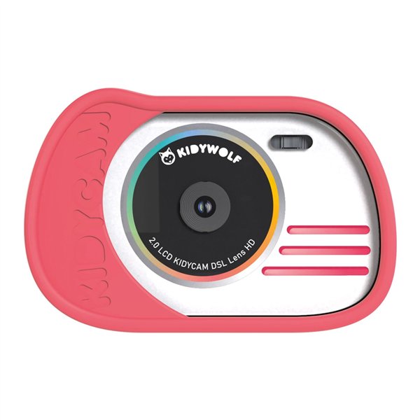Kidywolf fotocamera e videocamera rosa