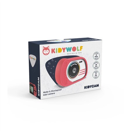Kidywolf fotocamera e videocamera rosa