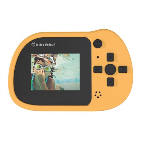 Kidywolf fotocamera e videocamera giallo