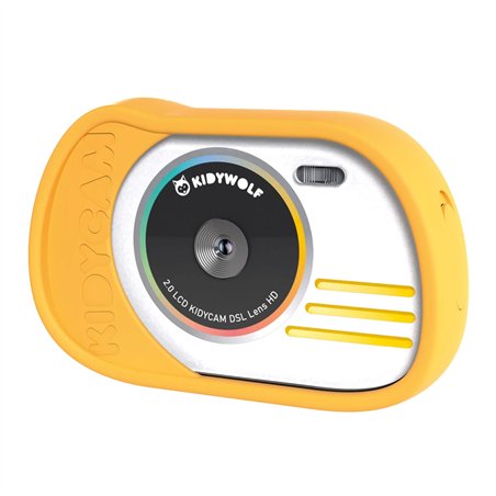 Kidywolf fotocamera e videocamera giallo