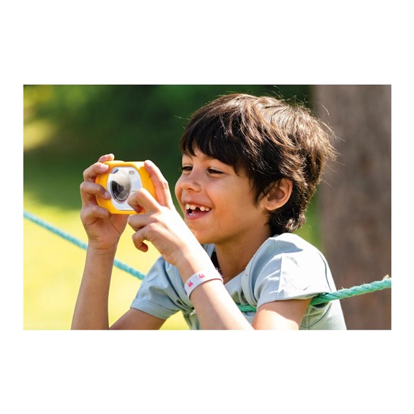 Kidywolf fotocamera e videocamera giallo