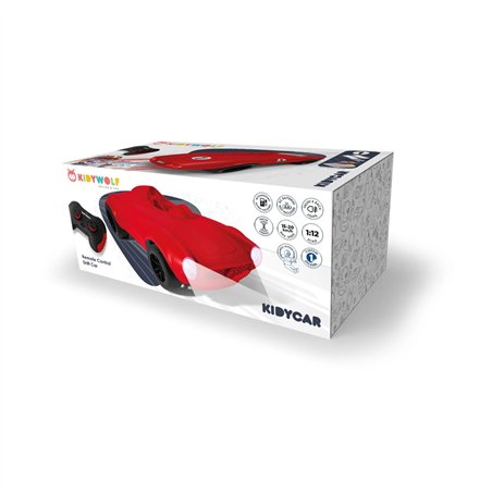 Kidywolf auto telecomandata 1:12 rosso
