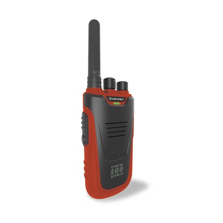 Kidywolf Walkie-Talkies con torcia elettrica blu/rosso