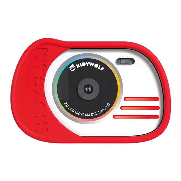 Kidywolf fotocamera e videocamera rosso