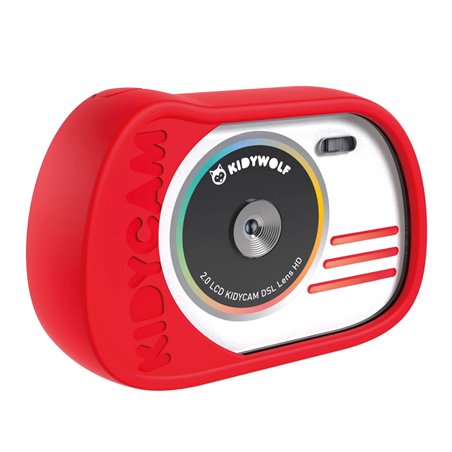 Kidywolf fotocamera e videocamera rosso