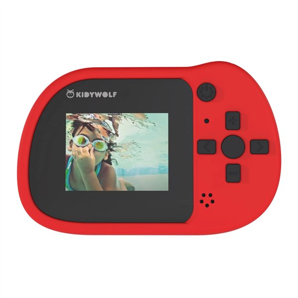 Kidywolf fotocamera e videocamera rosso
