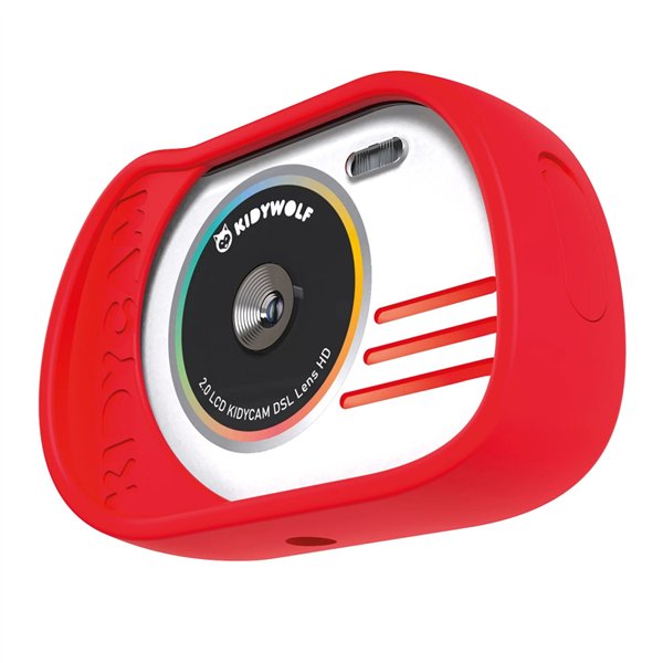 Kidywolf fotocamera e videocamera rosso