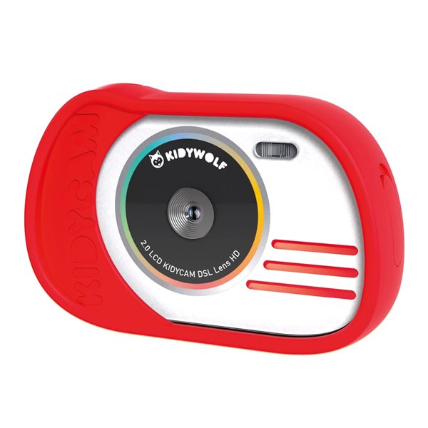 Kidywolf fotocamera e videocamera rosso