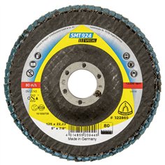 Klingspor SMT 924 disco abras.a lamella 125x22,23 mm grana 80