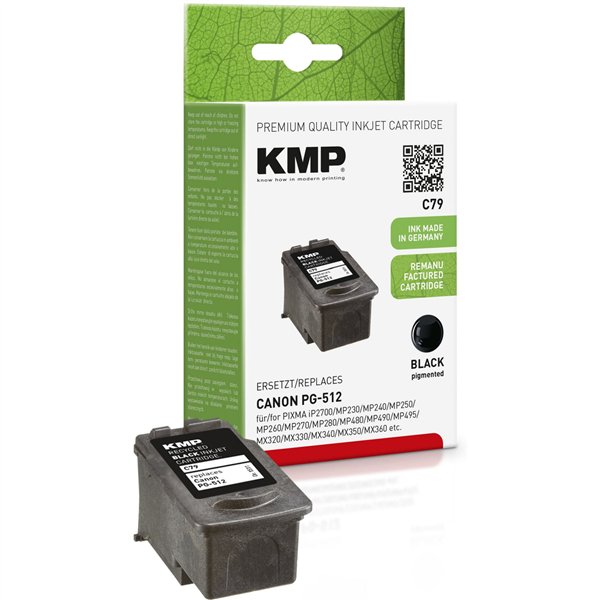 KMP C79 cartuccia     nero compatibile con Canon PG-512