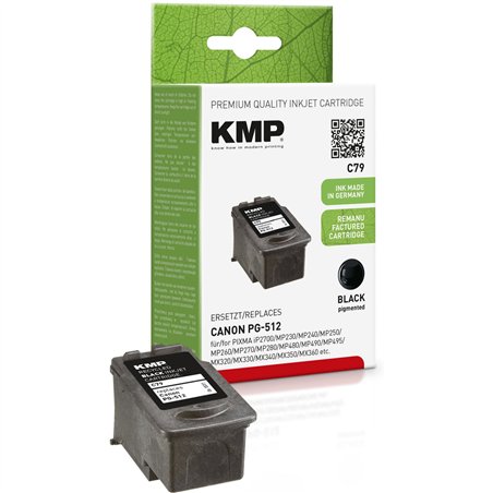 KMP C79 cartuccia     nero compatibile con Canon PG-512