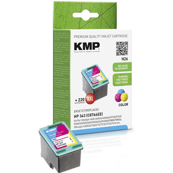 KMP H26 cartuccia     colore compatibile con HP C 8766 E