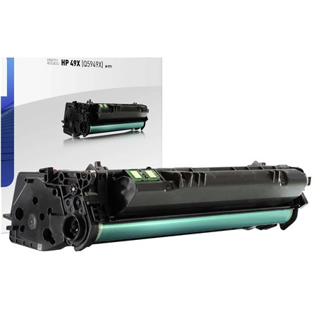 KMP H-T71 cartuccia nero compatibile con HP Q 5949 X
