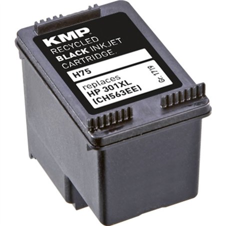 KMP H75 cartuccia     nero compatibile con HP CH 563 EE