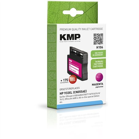 KMP H106 cartuccia magenta comp. con HP CN 055 AE 933 XL