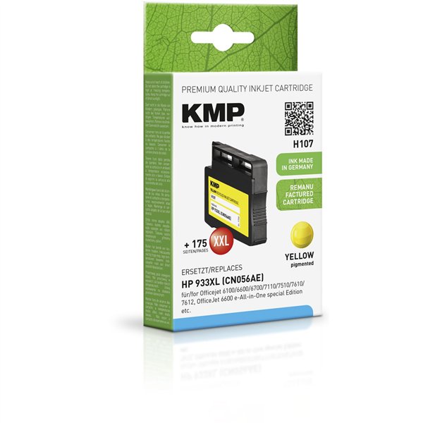 KMP H107 cartuccia giallo comp. con HP CN 056 AE 933 XL