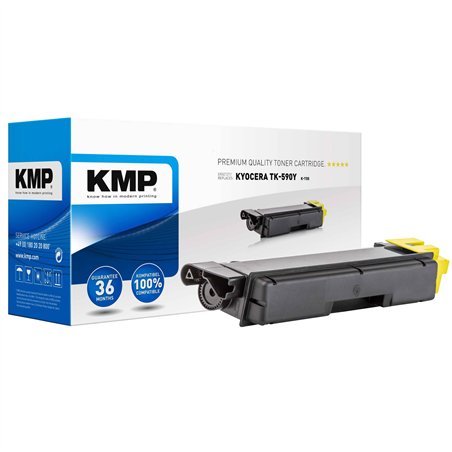 KMP K-T55 cartuccia giallo compatibile con Kyocera TK-590 Y