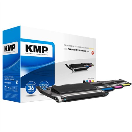 KMP SA-T53V cartuccia Multipack compatib. con Samsung CLT-P406C