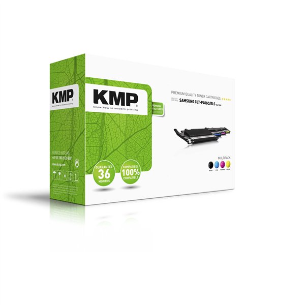 KMP SA-T53V cartuccia Multipack compatib. con Samsung CLT-P406C